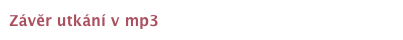 Závěr utkání v mp3